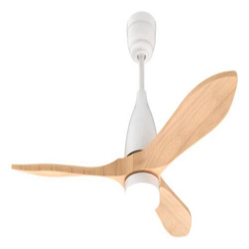 Miniatura Ventilador De Teto Madeira Com Controle E Led 127Cm Bivolt