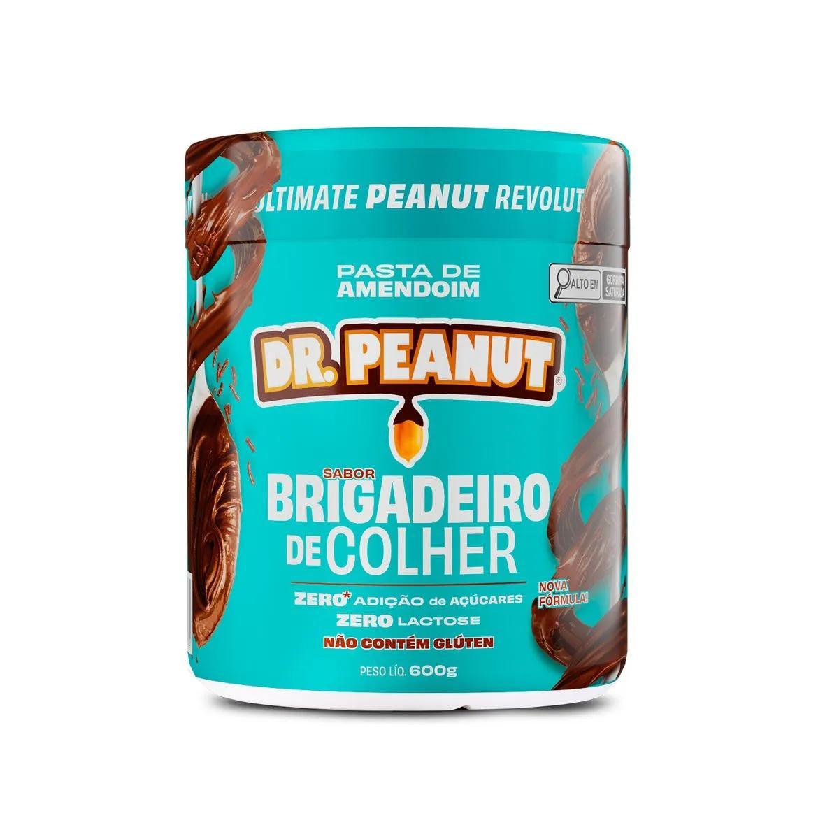 Miniatura Pasta De Amendoim Dr. Peanut Brigadeiro De Colher 600g