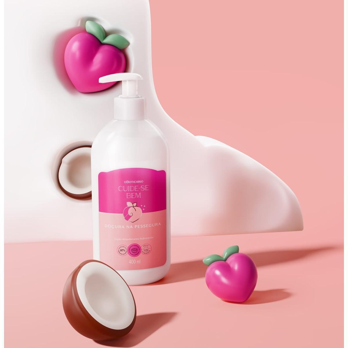Miniatura Hidratante Corporal Cuide-Se Bem Doçura Na Pessegura 400Ml O