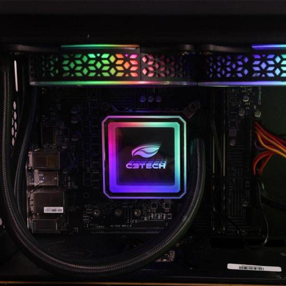 Miniatura Water Cooler C3tech Fc-w240rgb Preto