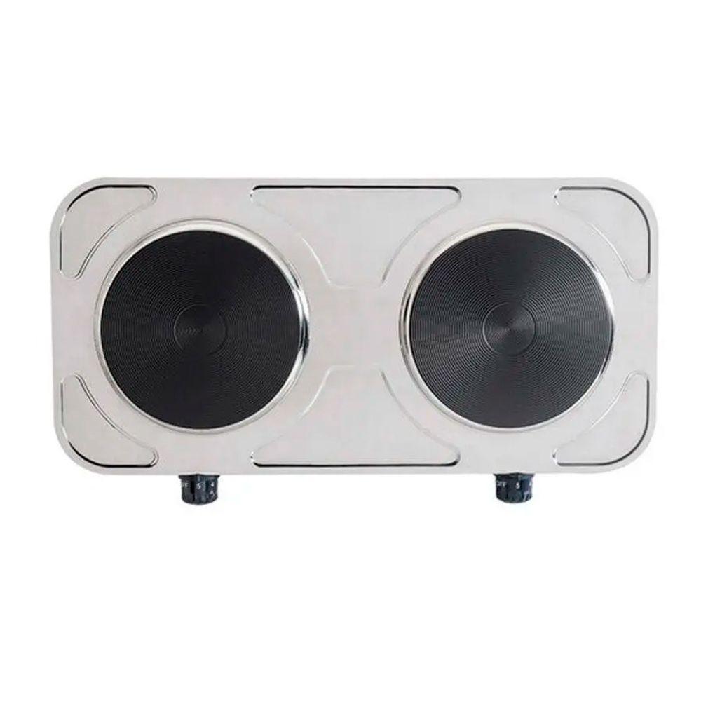 Miniatura Fogão Elétrico Portátil De 2 Bocas Smart 2000W Mimo Style