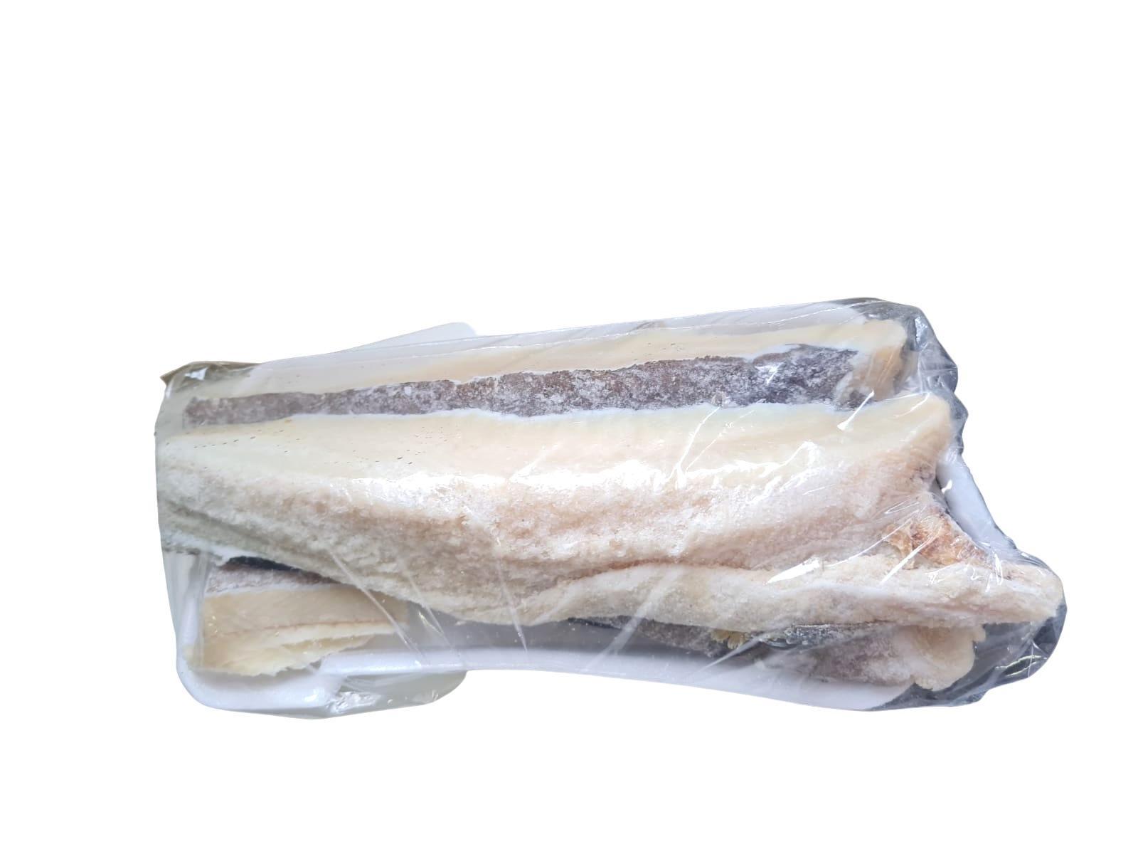 Miniatura Bacalhau Salgado Seco Imperial Com Pele Em Pedaço 20 Kilos