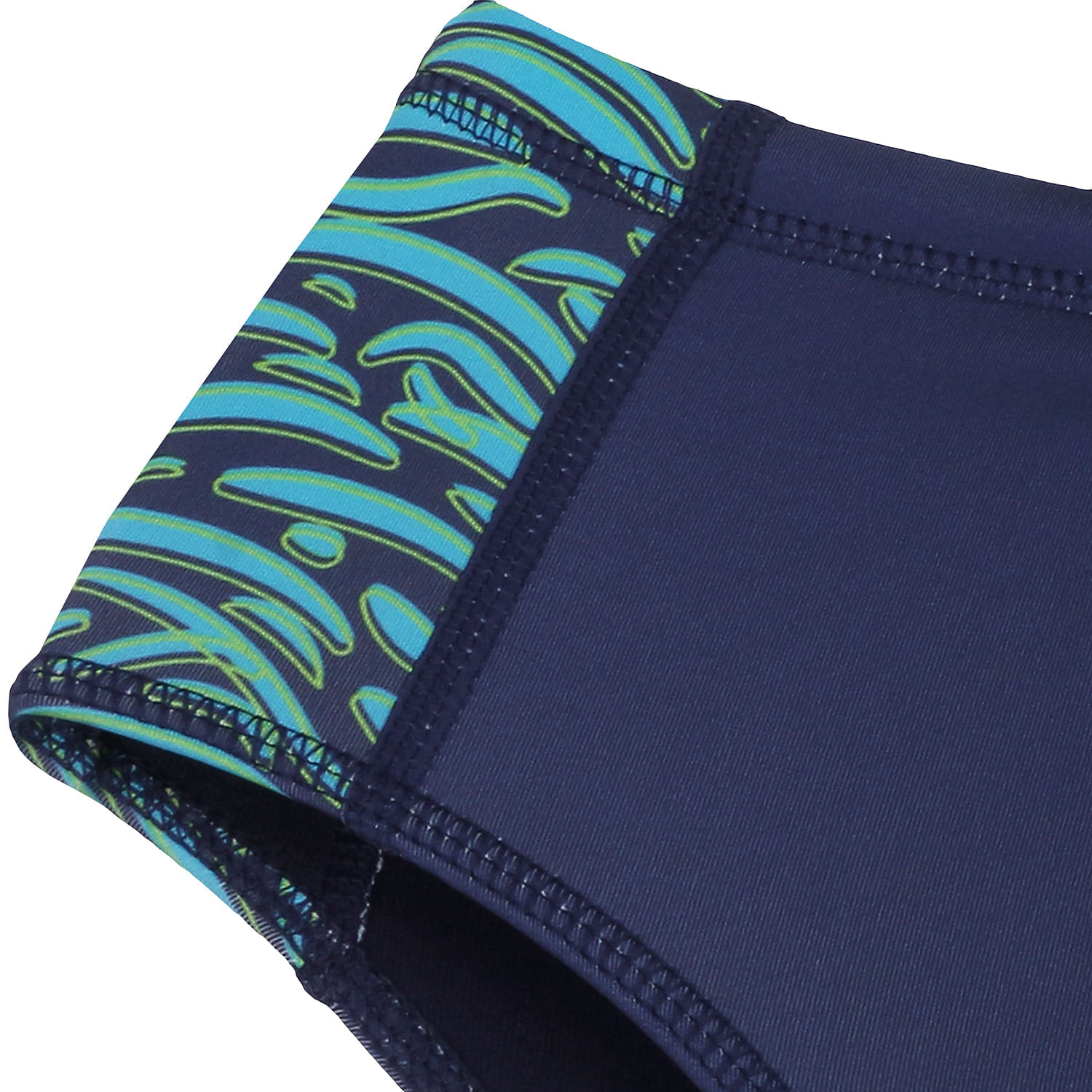 Sunga Infantil Tradicional Scrawl Tiger - TIGRE MARINHO 10