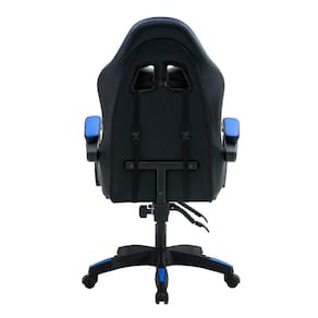 Miniatura Cadeira Gamer Xtreme Conthey Cinesis Ergonômica Reclinável Suporta 150kg PRETA E AZUL