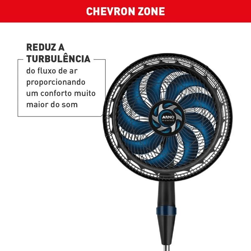 Miniatura Ventilador de Coluna Arno X-Treme 40cm Preto VE9C 220V