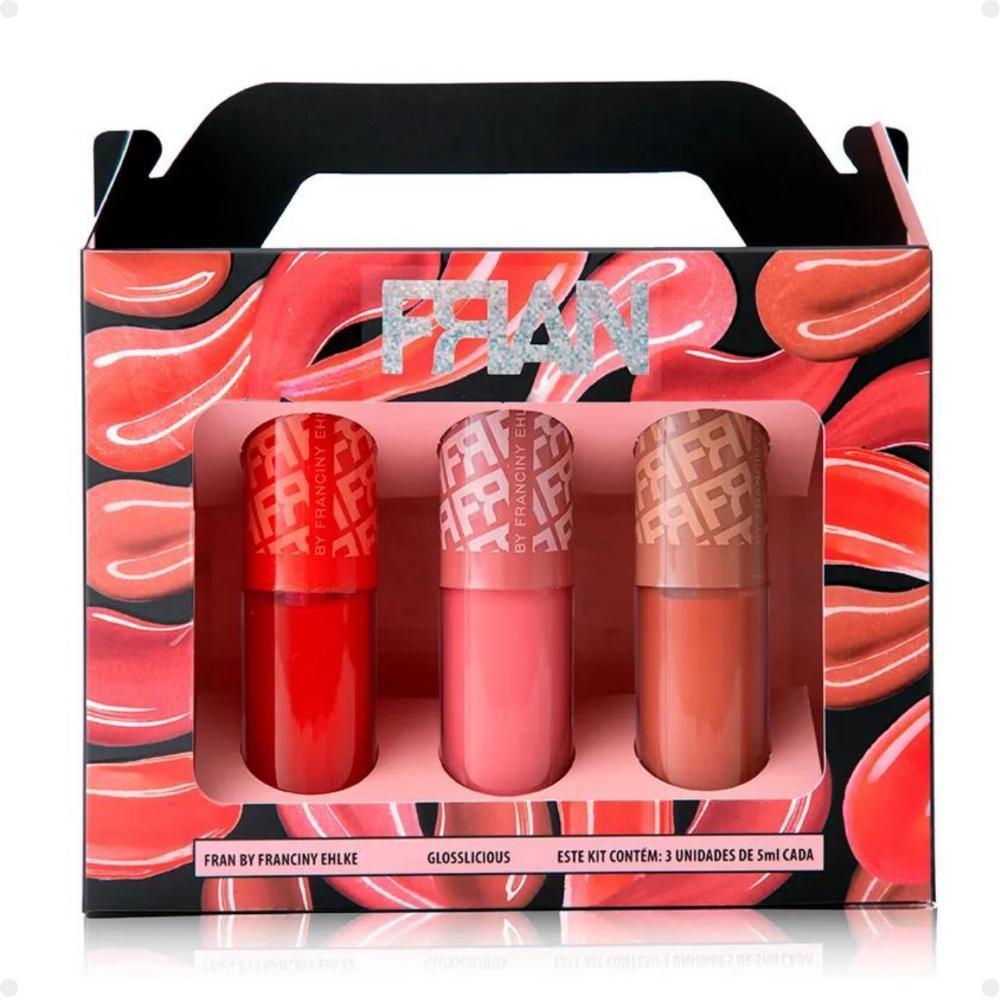 Miniatura Kit Gloss Labial Franciny Ehlke Glosslicious Com 3