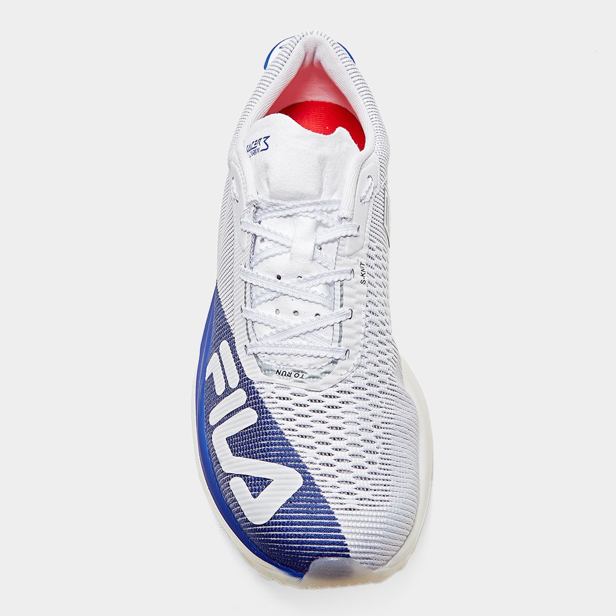 Miniatura Tênis Fila Racer Carbon 3 Masculino Branco+Azul Royal - 38