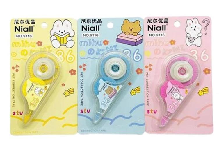 Miniatura Corretivo Escolar Em Fita Kawaii Papelaria Fofa N.9116