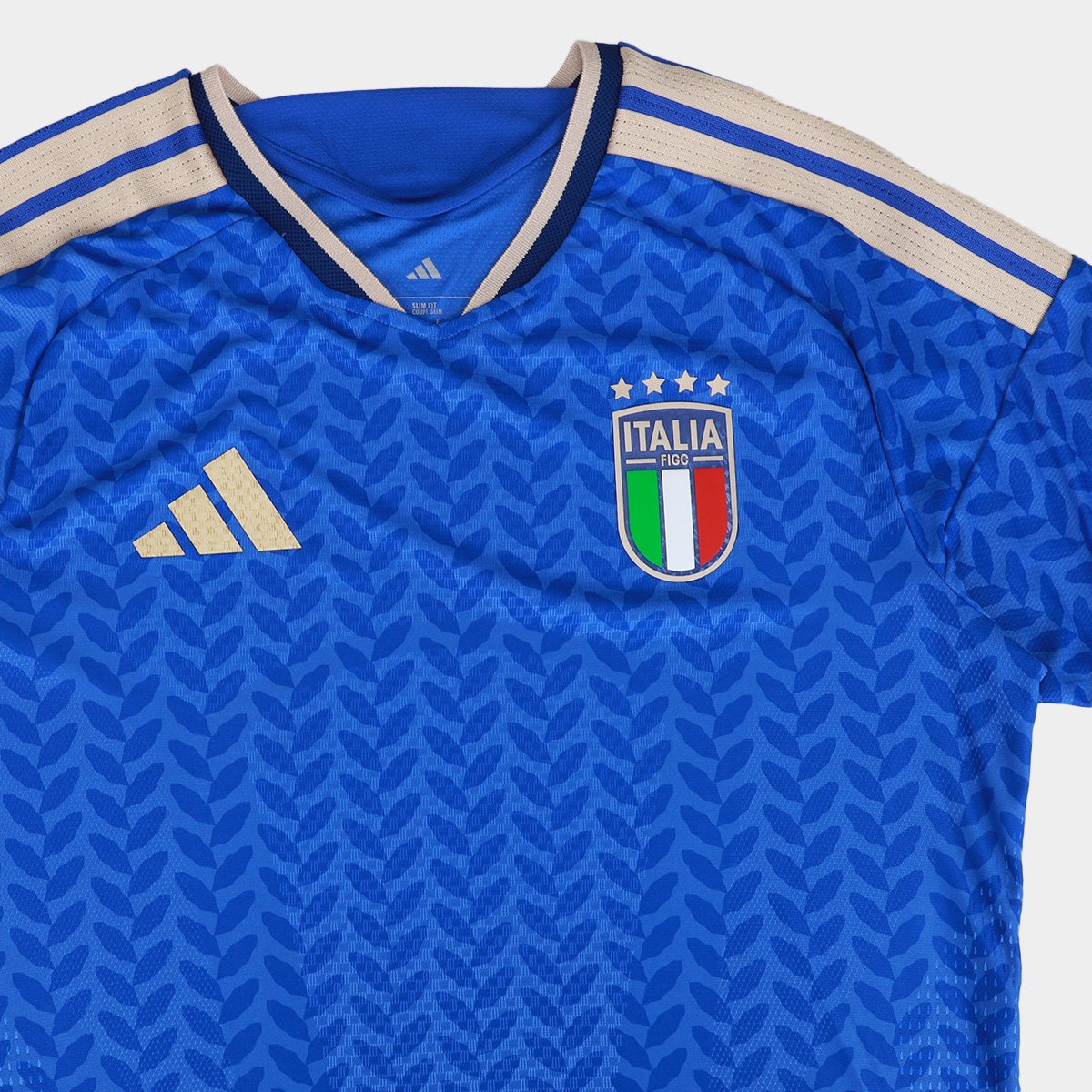 Camisa Seleção Itália Home Jogador 2026 s/n Adidas Masculina Azul - EEGG