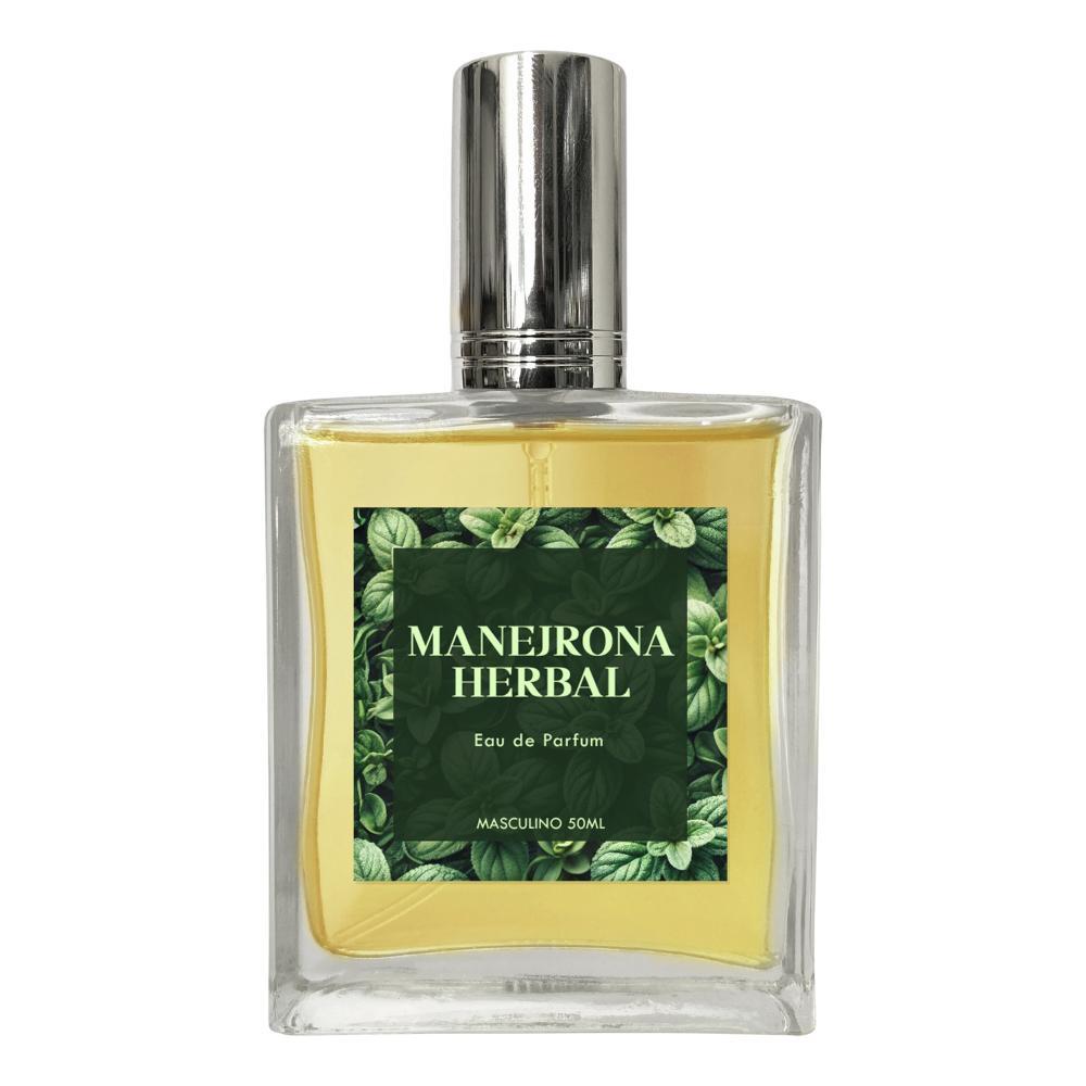 Miniatura Perfume Manjerona Herbal Masculino 50Ml - Natural E Vegano