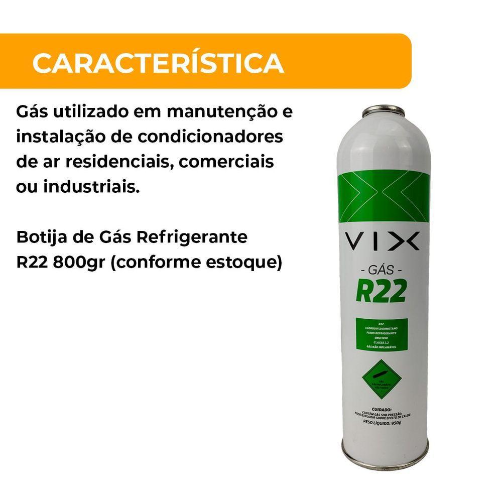 Miniatura Gás Refrigerante R22 2 Unidades