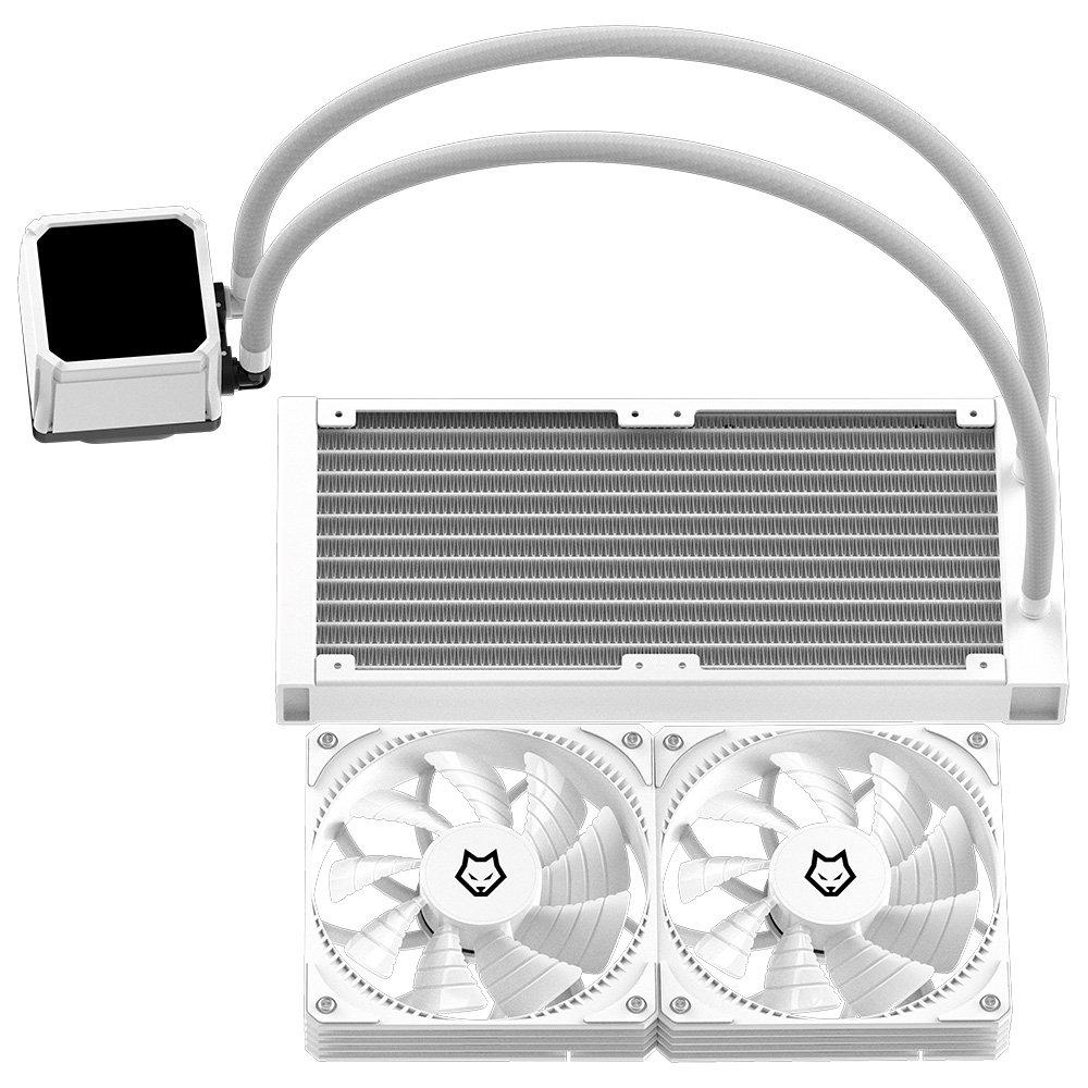 Miniatura Water Cooler Husky Freezy, ARGB, 240mm, AMD e Intel, Branco - HWT200BR