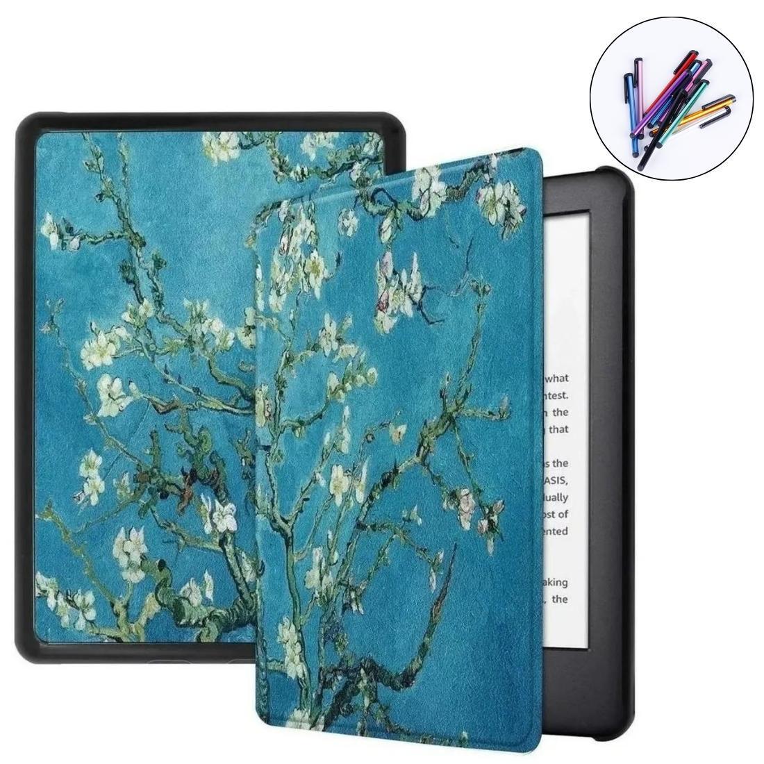 Miniatura Case Magnética Estampada Para Kindle Básico C2V2L3 + Caneta