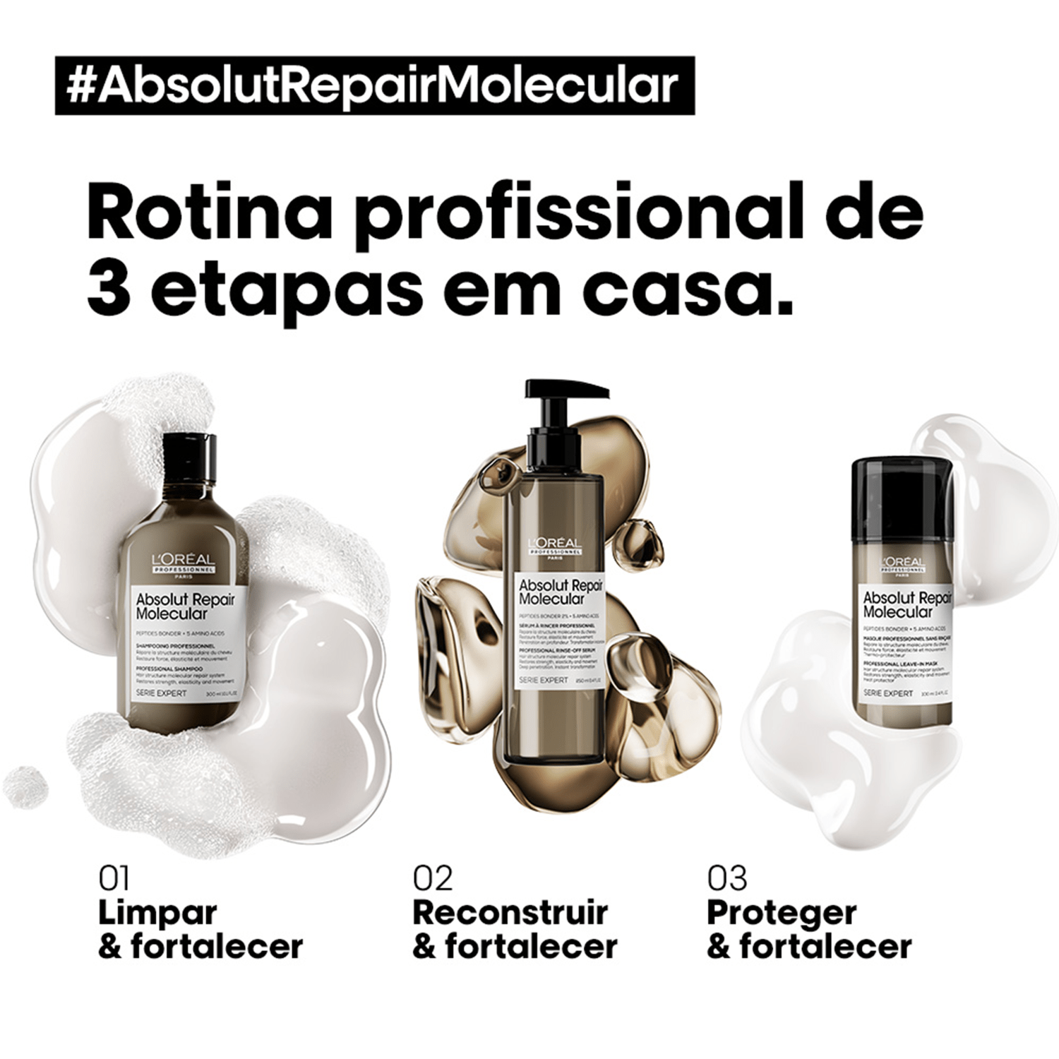 Miniatura L'Oréal Professionnel Absolut Repair Molecular - Shampoo 1,5L