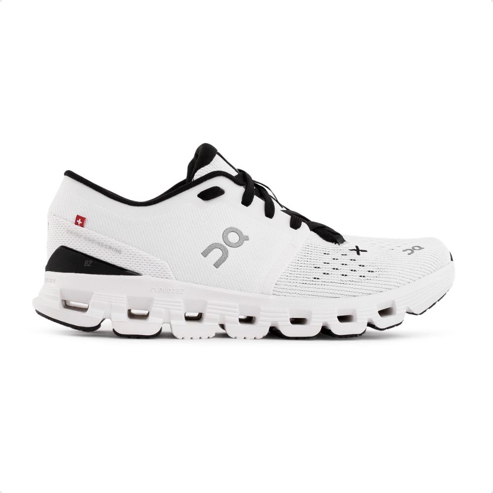 Miniatura Tênis On Running Cloud X 4 Feminino Branco / Preto - 34