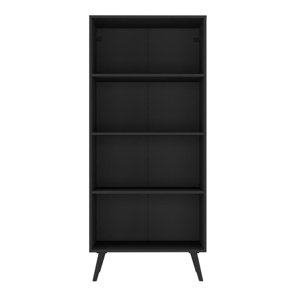 Miniatura Armário De Lavanderia Multiuso 2 Portas 68cm Retrô Urban Multimóveis Mp6038 Preto