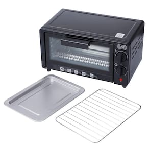 Miniatura Forno Elétrico Black&Decker FT9N 9L Timer 60min Vidro Temperado 250°C 220V