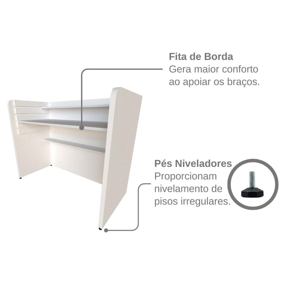 Escrivaninha / Mesa Infantil com Regulagem de Altura Branco