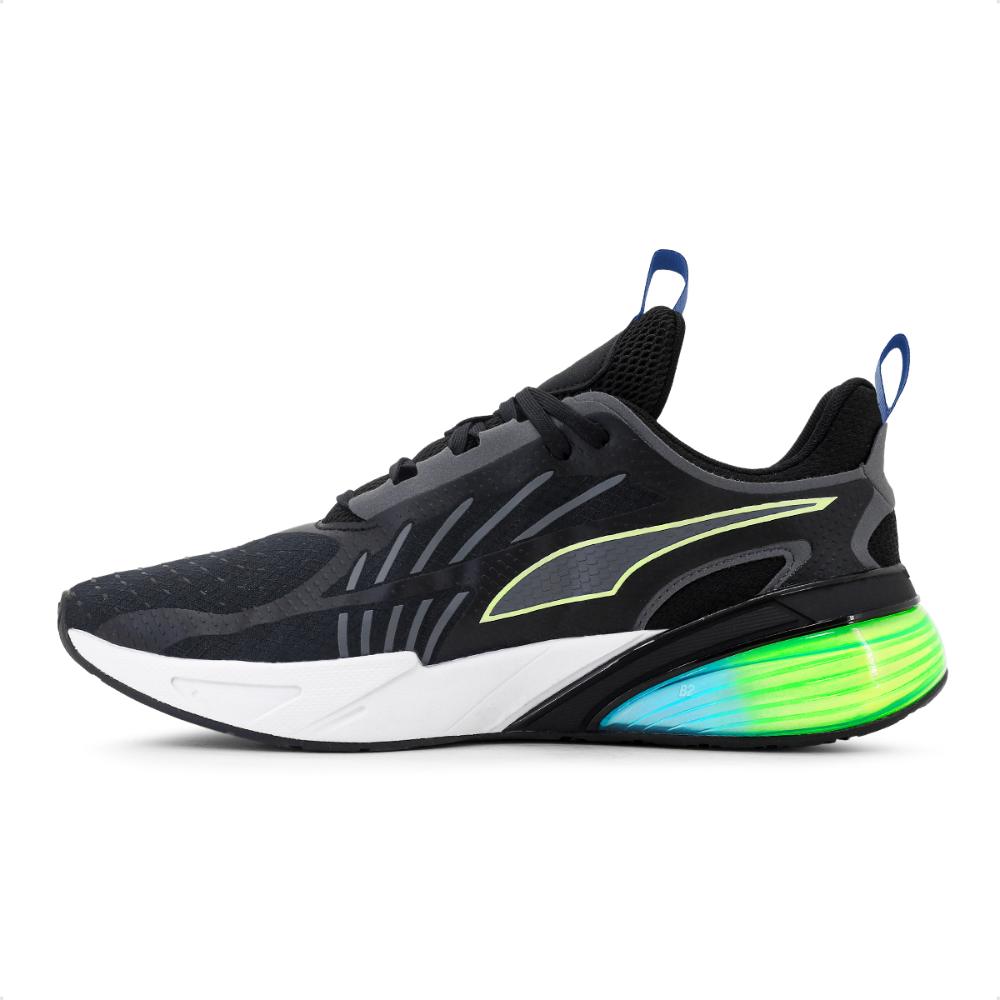Miniatura Tênis Puma X-Cell Action Masculino Preto / Verde - 38