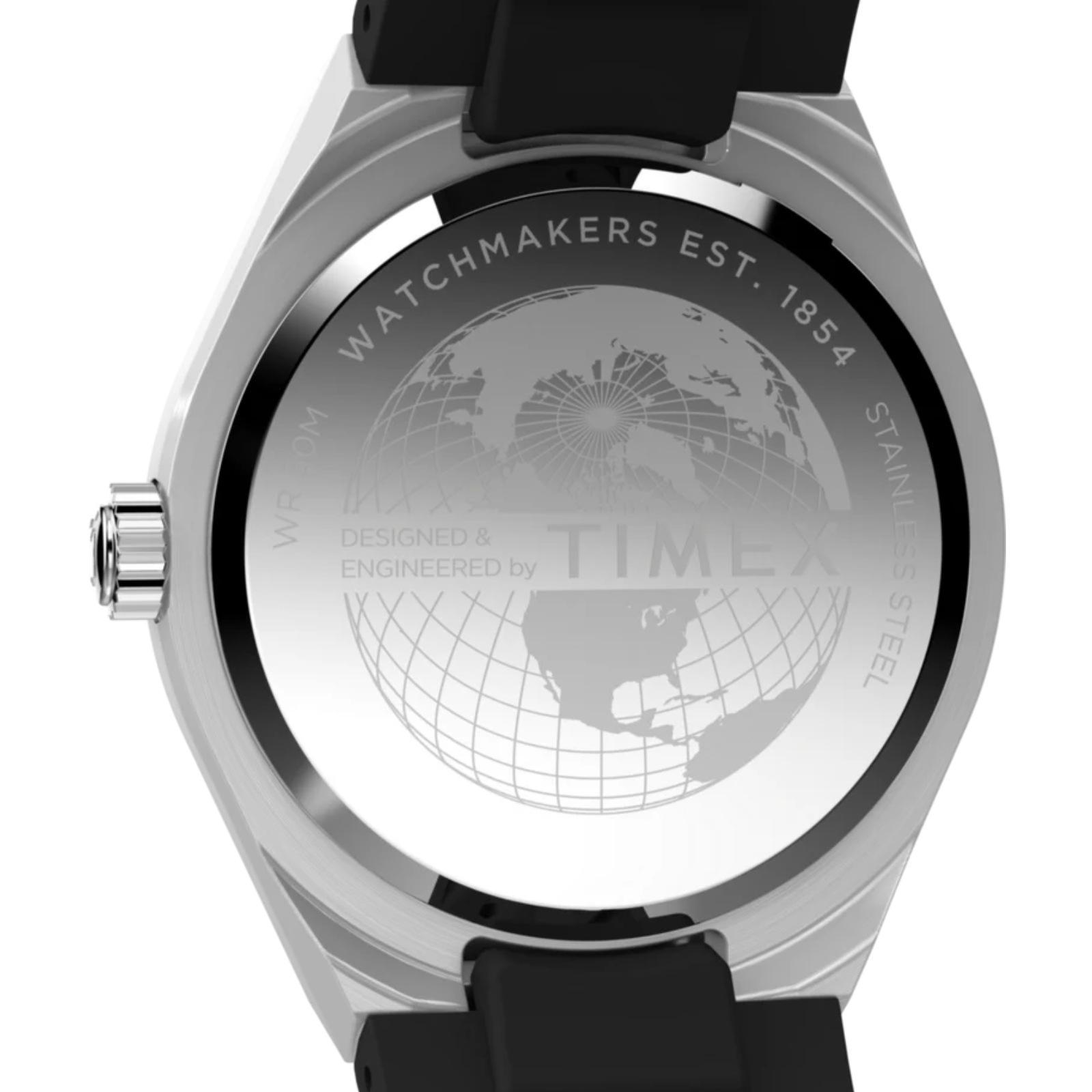 Miniatura Relógio Q Timex Continental Gmt Tw2Y12200