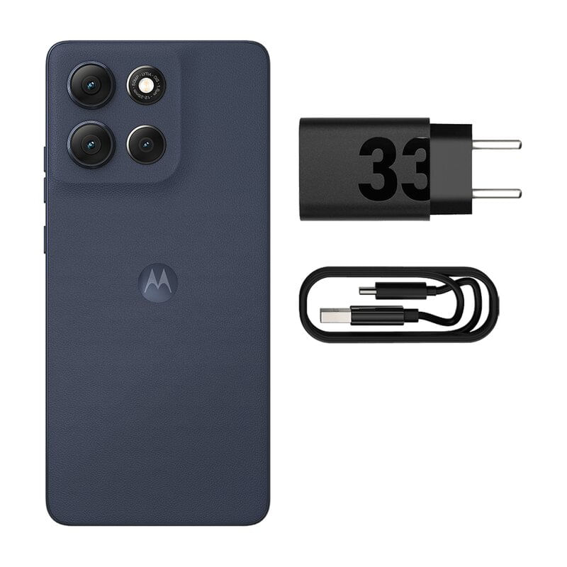 Miniatura Smartphone Motorola Moto G86 5G 256GB - Grafite, 24GB (8GB RAM+16GB Ram Boost), Câmera 50MP, Tela 6,7"