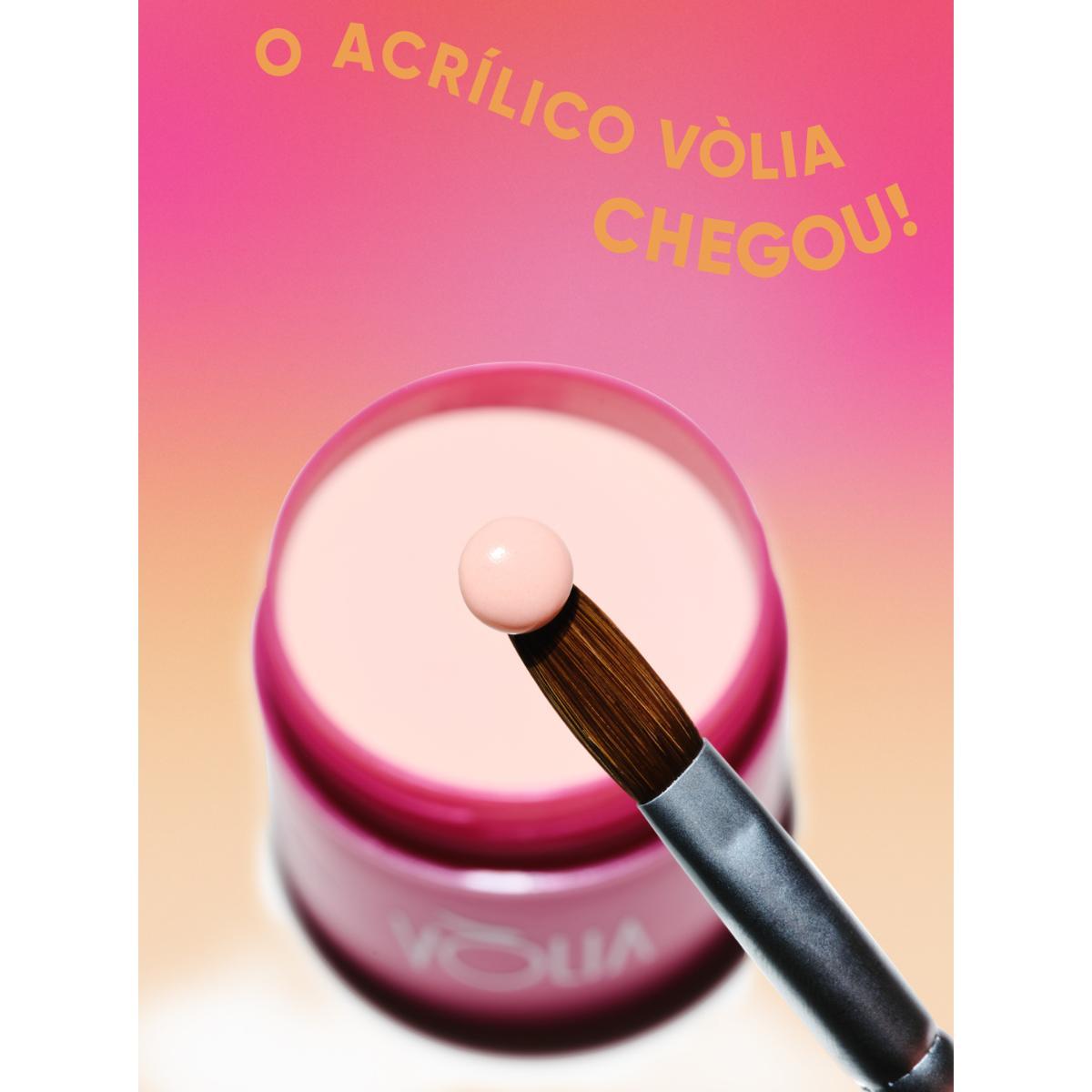 Pó Acrílico Vólia Cover Rosê Sachê 30G