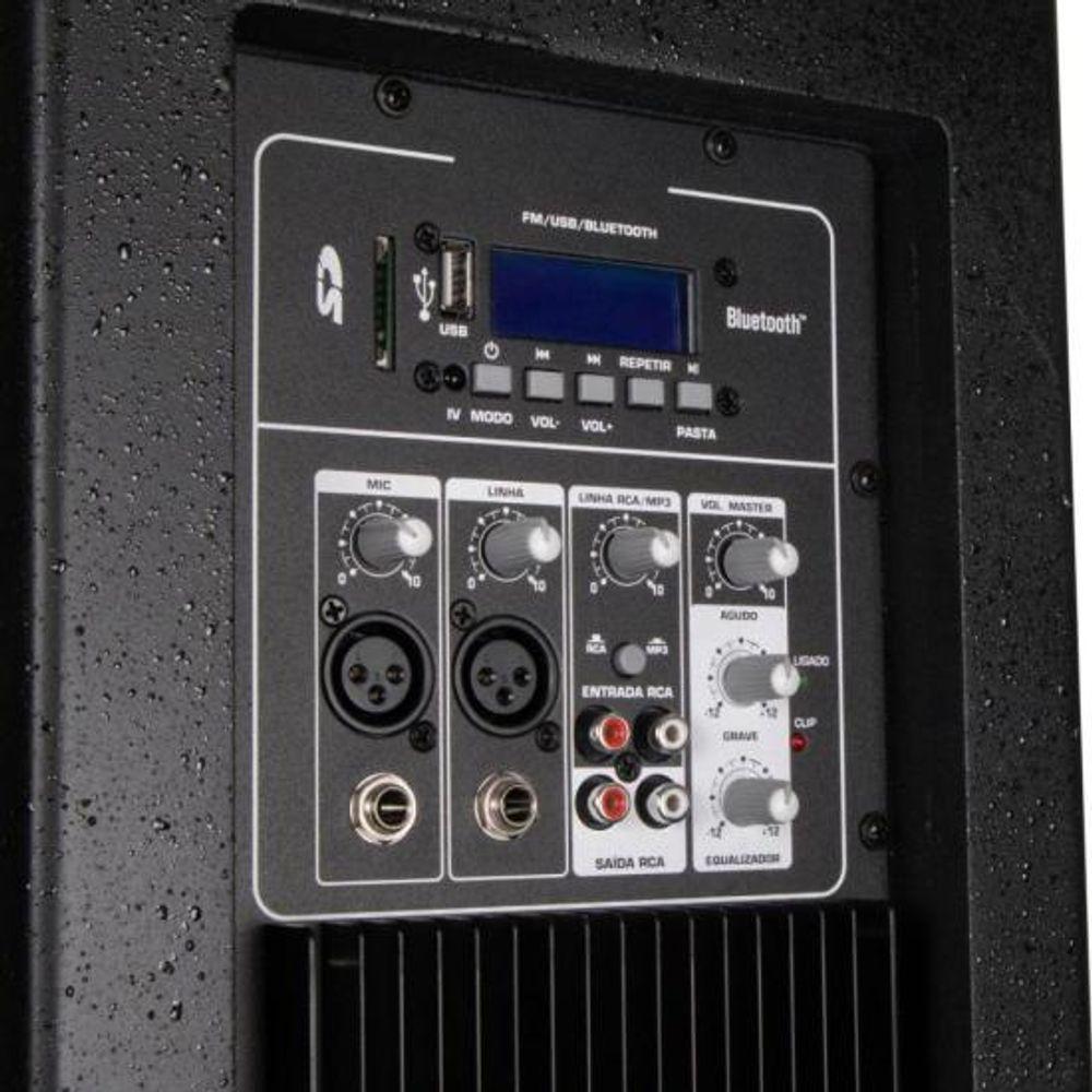 Caixa Acústica Ativa Hayonik Cpx 12a 12" Falante E Driver Jbl [f002]