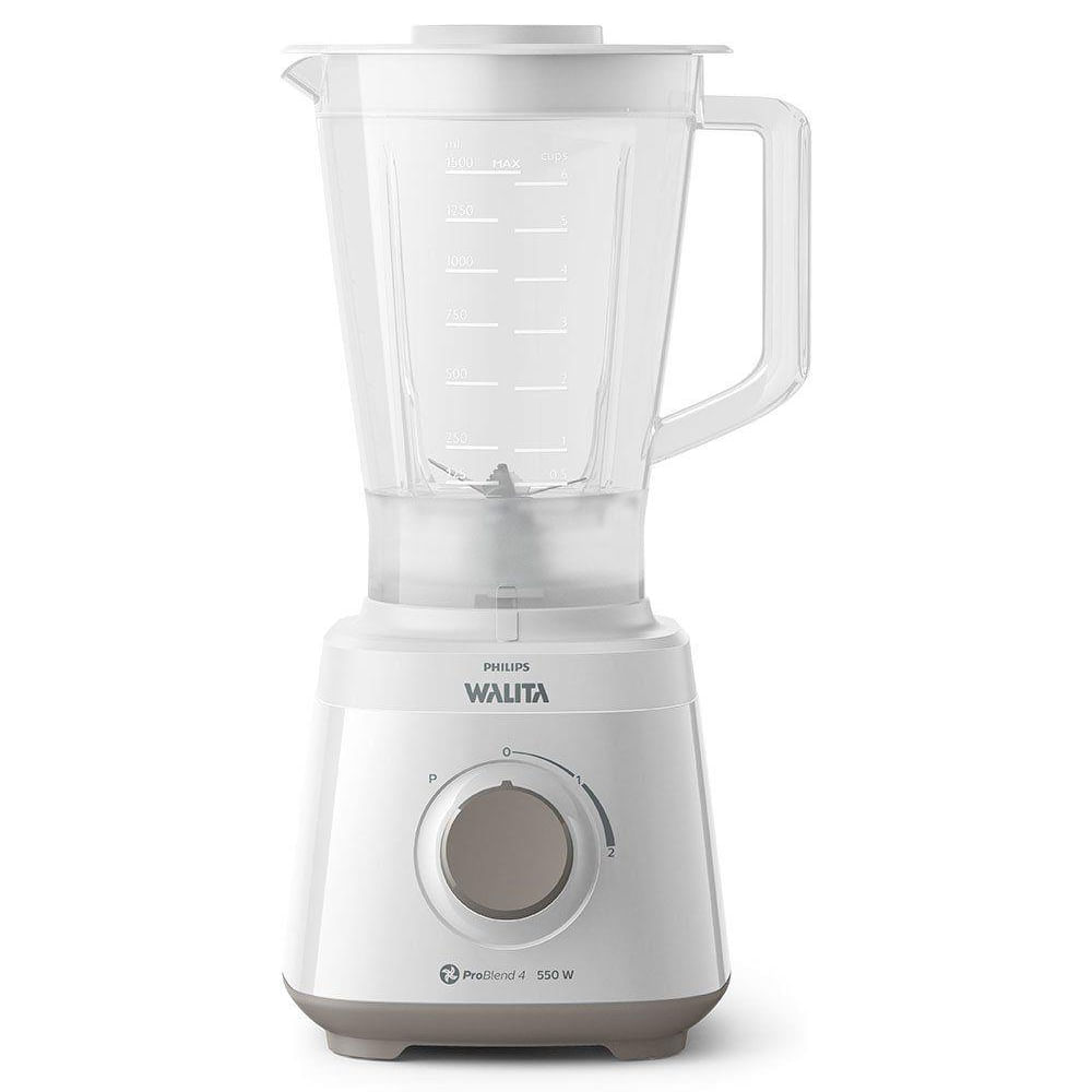 Miniatura Liquidificador Philips Walita Daily Pro Blend 550W 2L Branco