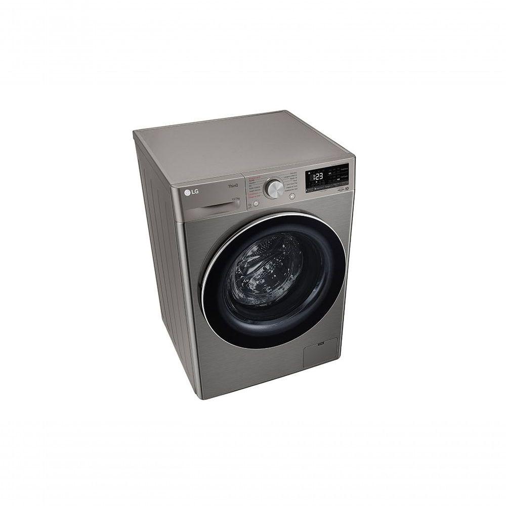 Miniatura Lava e Seca Smart LG VC4 12kg Inox Look com Inteligência Artificial AIDD CV5012PC4 110V