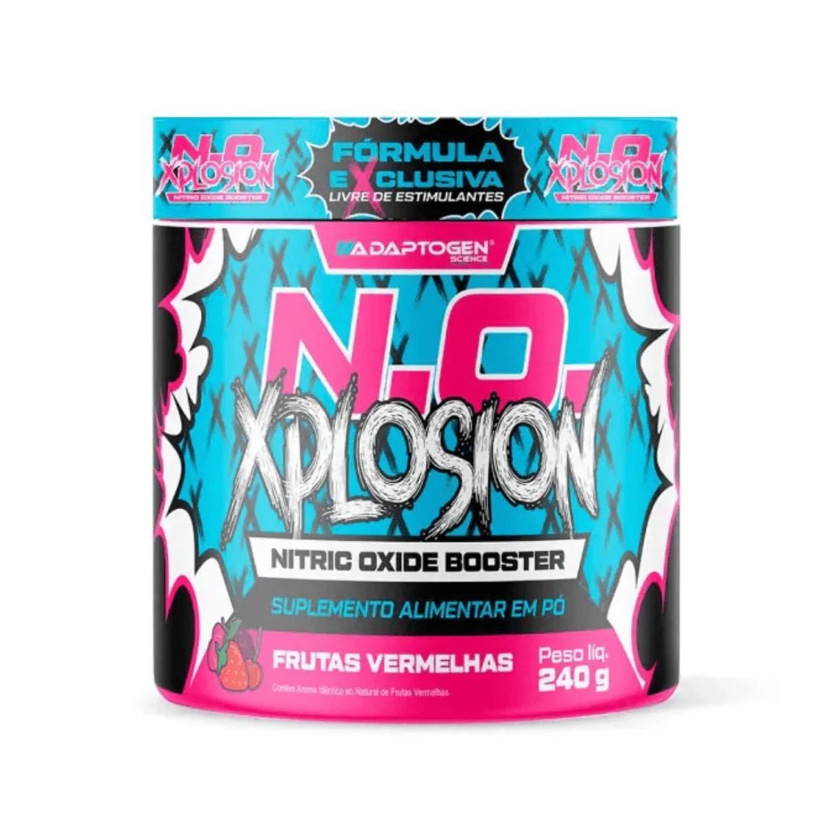 Miniatura Pré Treino N.O Xplosion Sabor Frutas Vermelhas 240G