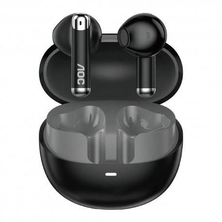 Fone de ouvido Earbuds V5.4 - Preto - AOC