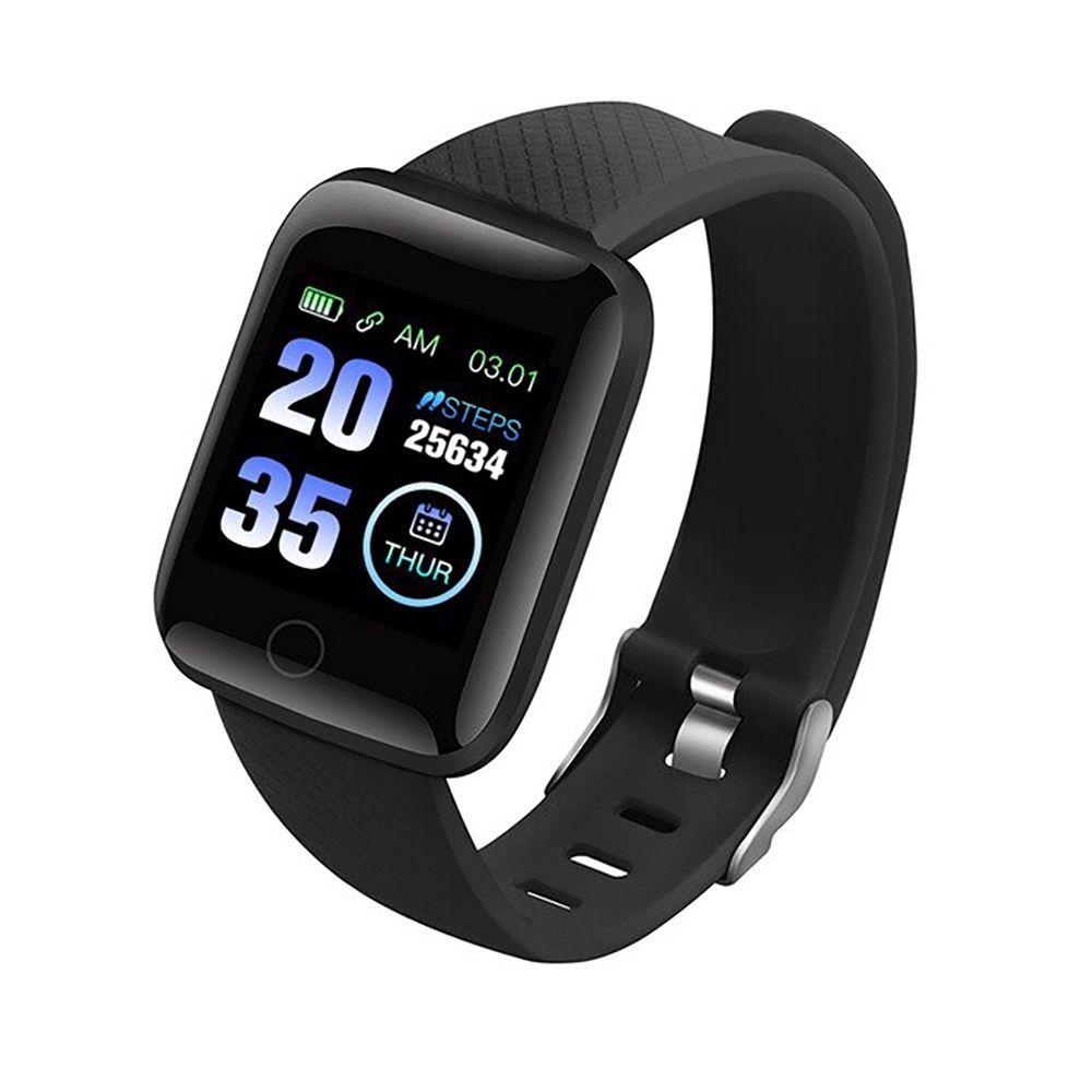 Miniatura Relógio D13 Smartwatch Android Notificações Bluetooth Preto - Smart Bracelet