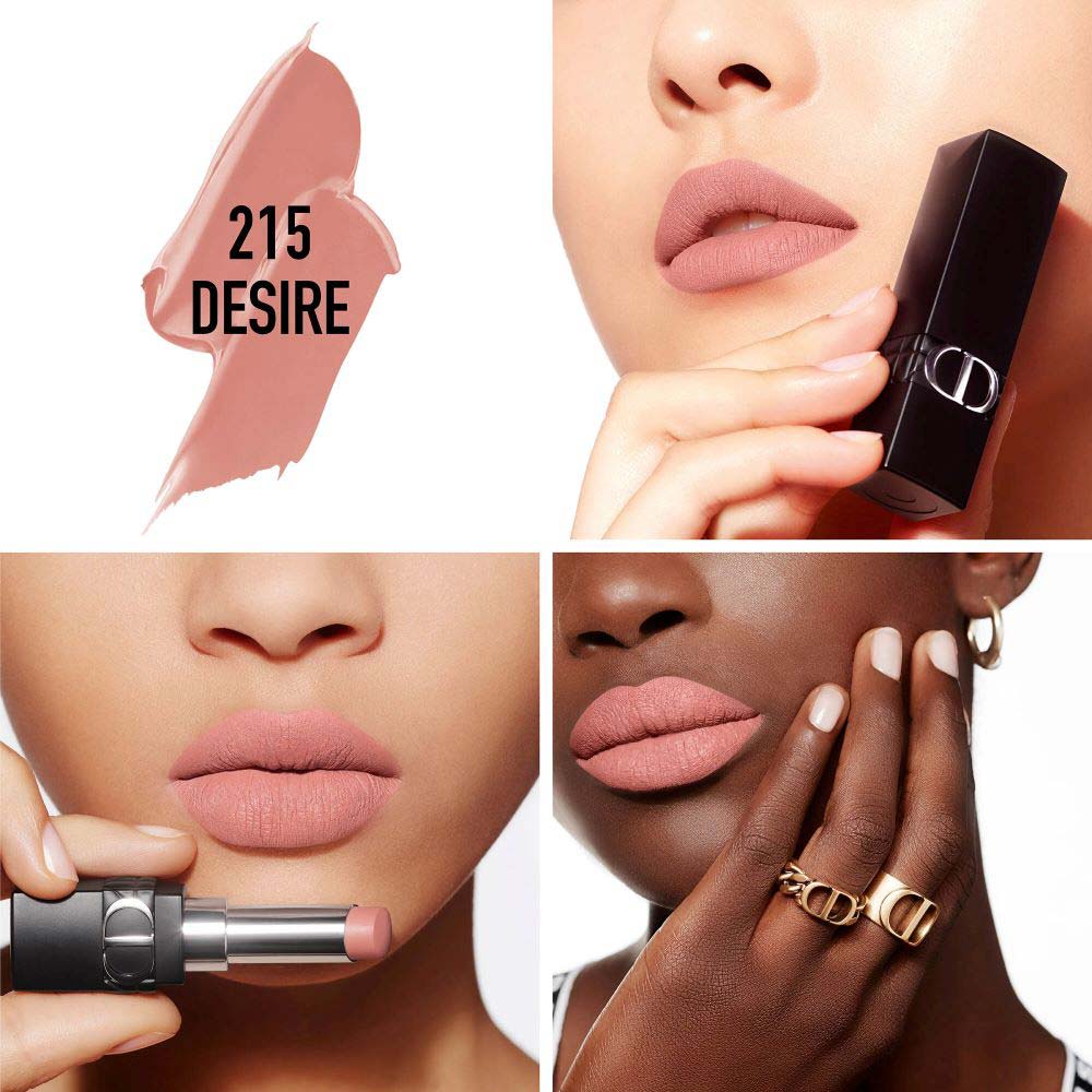 Batom Dior - Rouge Dior Forever 215 Desire
