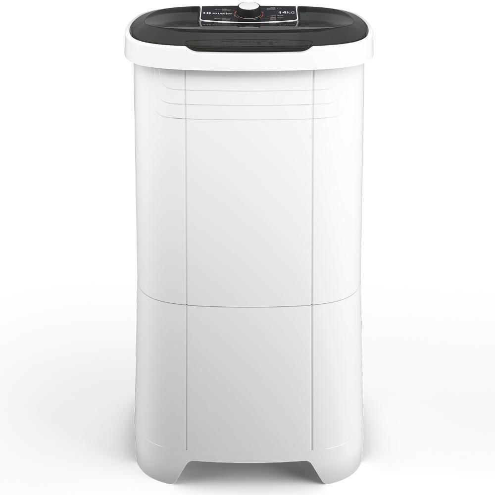 Miniatura Tanquinho De Lavar Roupa Mueller 14 Kg Semiautomático MLT14B Branco 220V