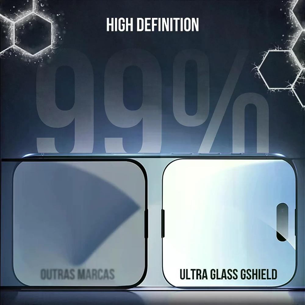 Película para iPhone 17 - Ultra Glass - Preta - Gshield