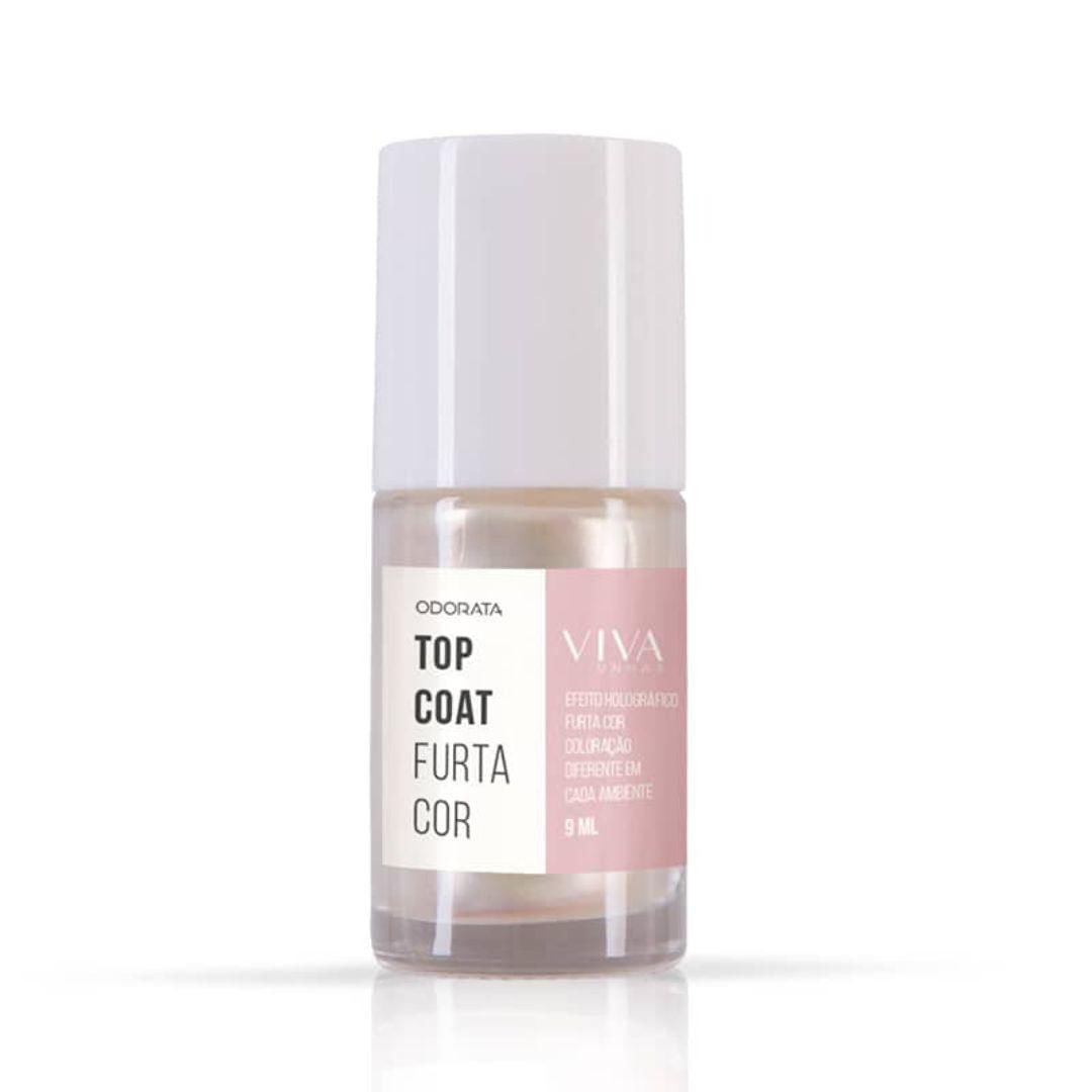 Miniatura Top Coat Furta Cor Efeito Holográfico Aumenta A Durabilidade