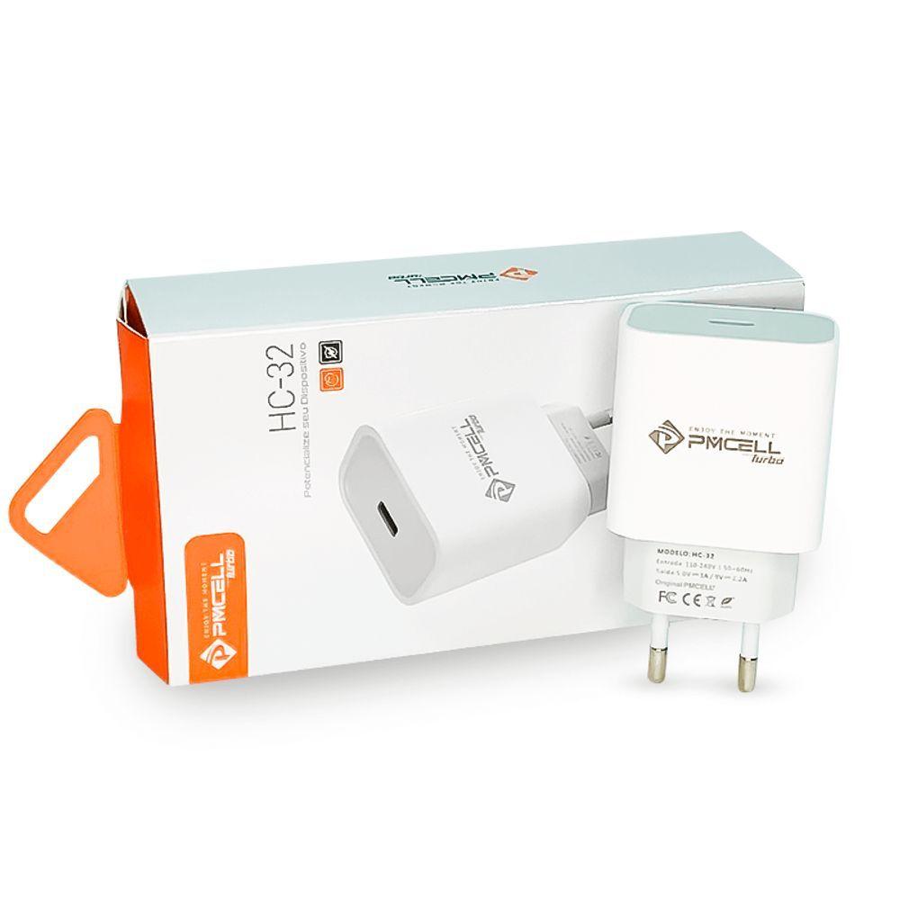 Miniatura Fonte Carregador Turbo Usb-c 20w-pmcell