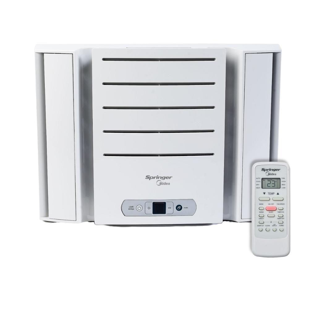 Miniatura Ar Condicionado De Janela Midea 10.000 Btu/h Frio Monofásico Eletrônico Branco QCK108RB 110V