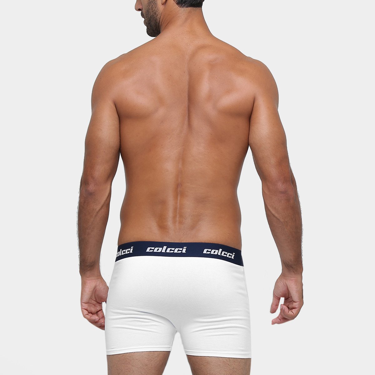 Miniatura Kit de Cuecas Boxer Colcci C/2 Branco+Marinho - P