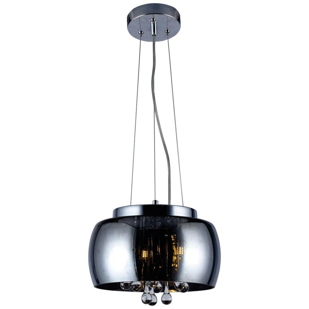 Miniatura Pendente Plafon Cristal Modaza Roma 300, Fume