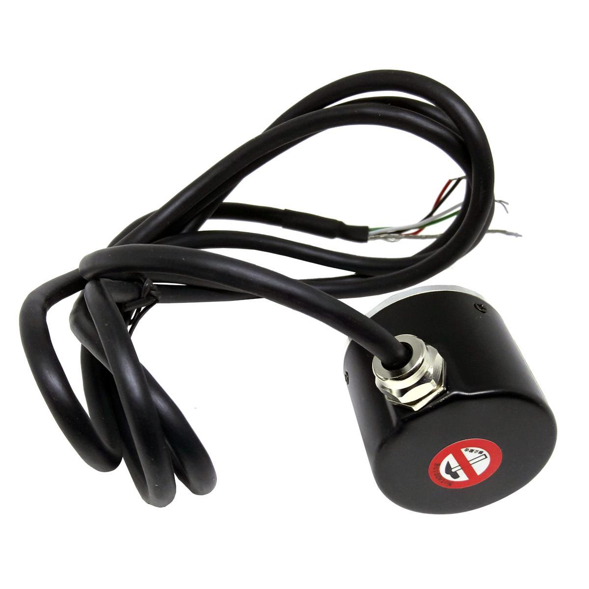 Miniatura Encoder Incremental 200 Pulsos NPN Eixo 6mm 5-24VDC