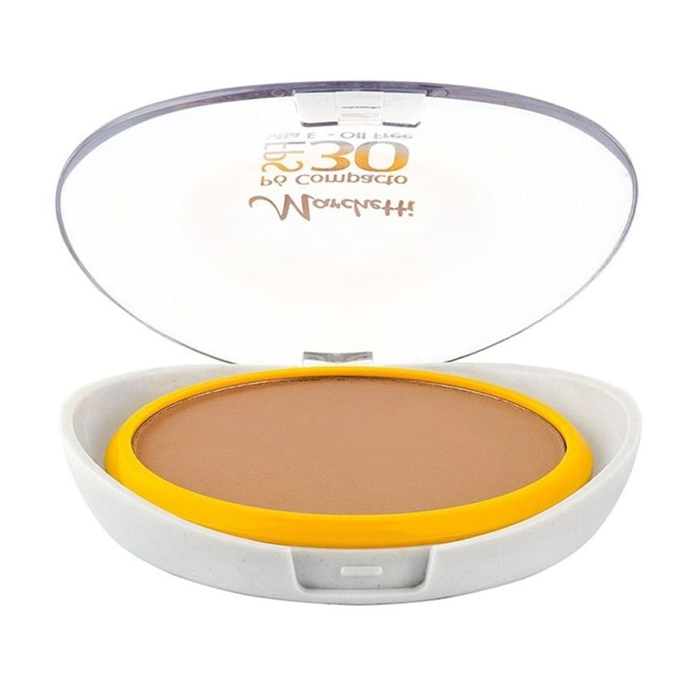 Miniatura Pó Compacto Marchetti FPS 30 Cor Bege Castor 04 com 10g
