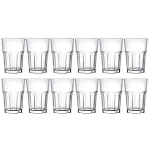 Miniatura Conjunto de Copos Long Drink Nadir Bristol 410 ml – 12 Peças