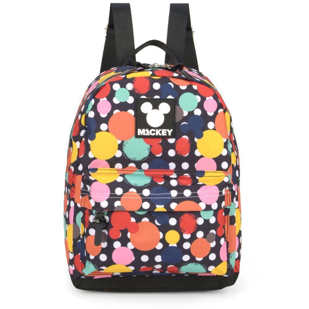 Miniatura Mochila Mini Mickey Mouse Colors Disney Look Passeio Juvenil