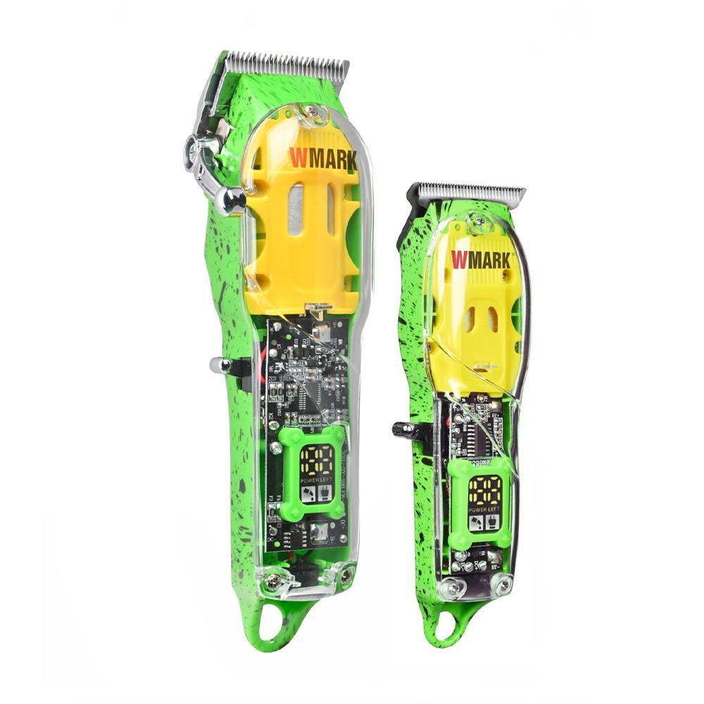 Miniatura Kit Maquina De Corte E Acabamento Wmark Ng 508 Ng 308 Verde