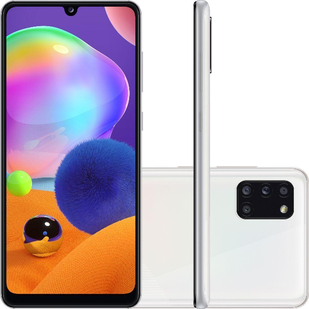 Miniatura Celular Samsung Galaxy A31 128GB 4GB Display Infinito Branco