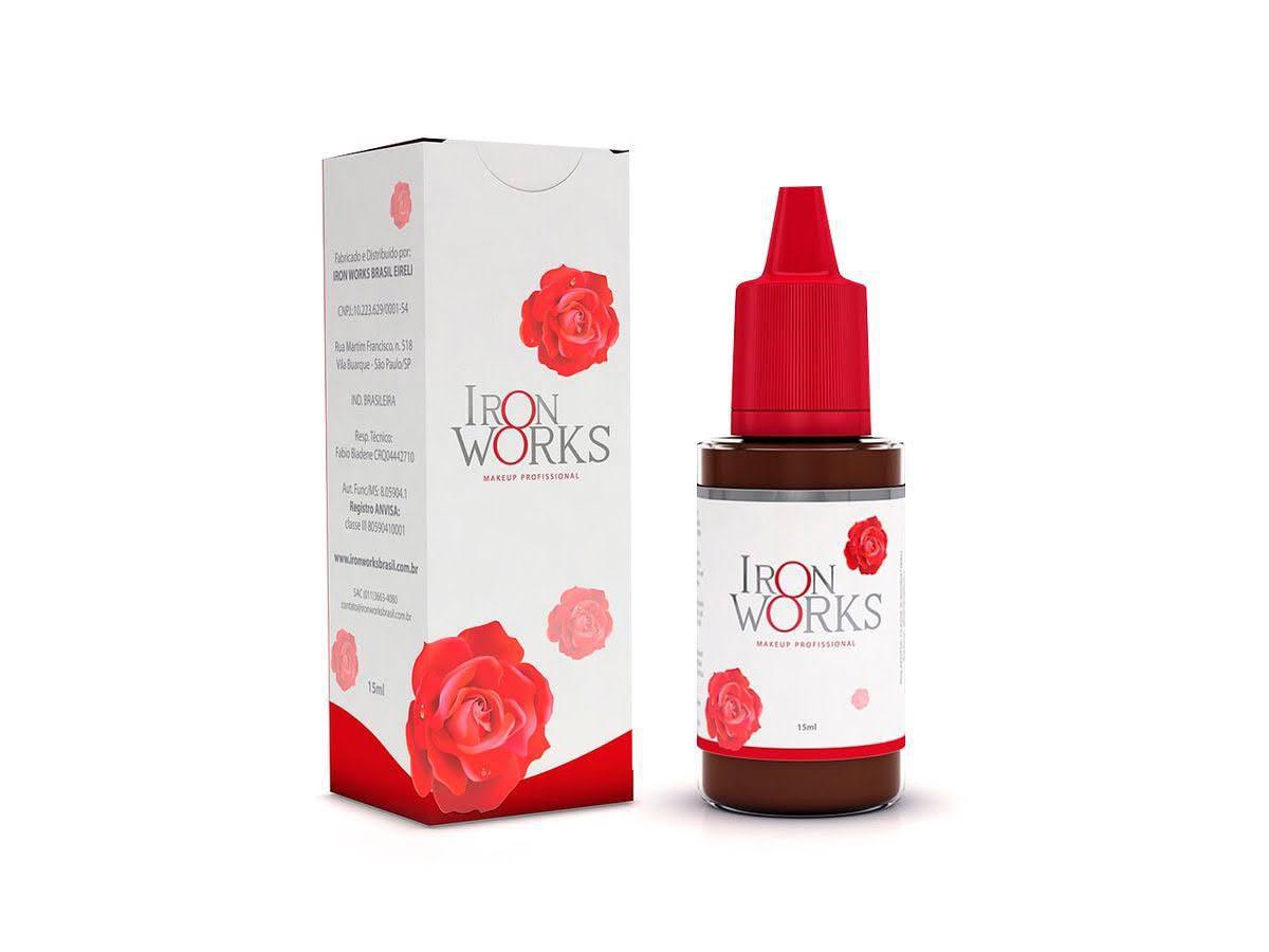Miniatura Pigmento Iron Works - Castanho Escuro - 15Ml