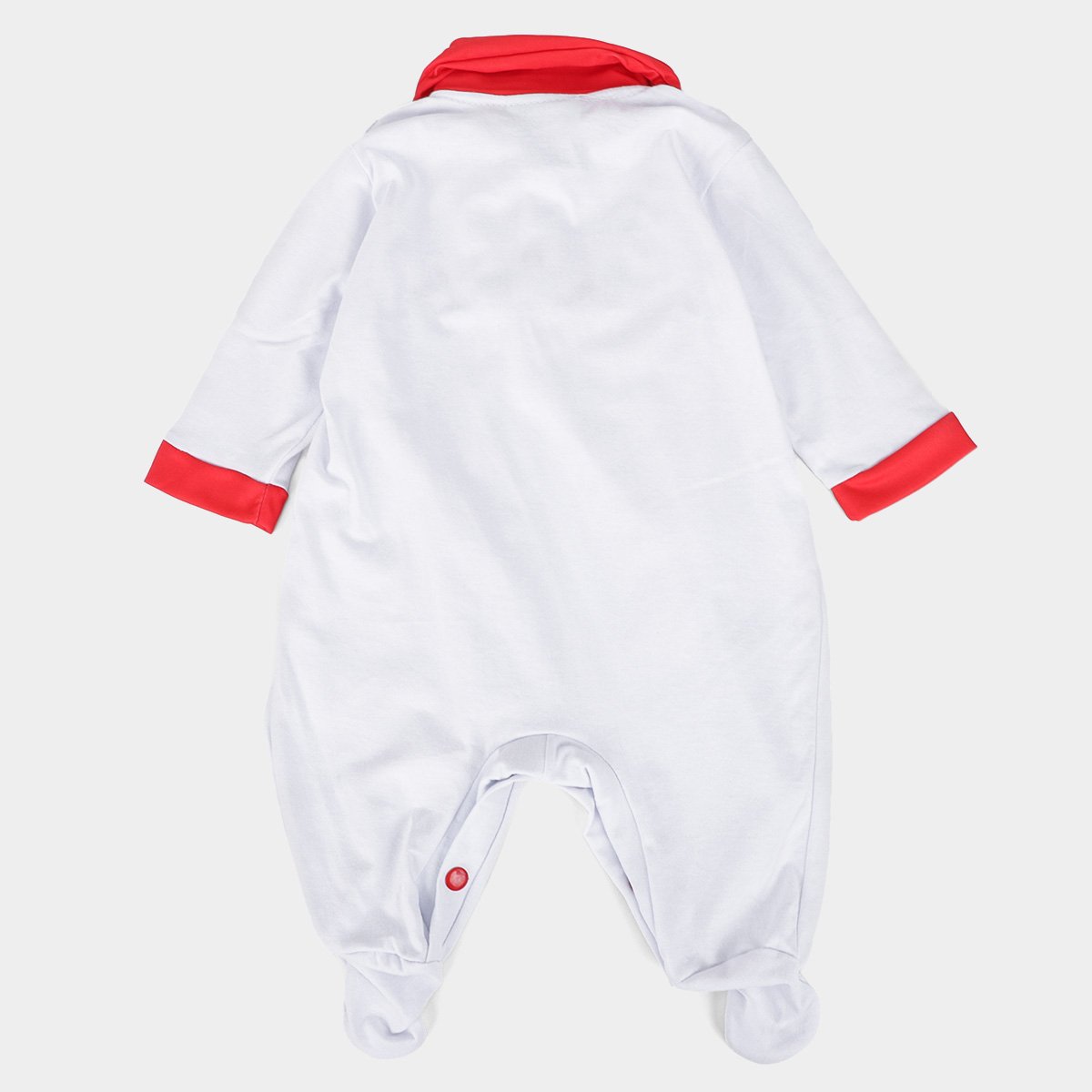 Miniatura Saída de Maternidade Infantil São Paulo Menina Vermelho+Branco