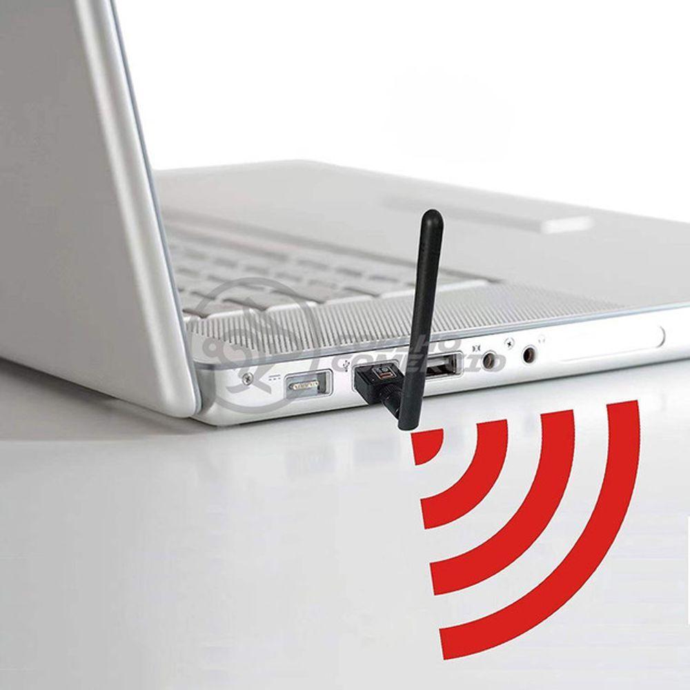 Antena Usb 2.0 Receptor De Wifi Wireless Internet Sem Fio 1200Mbps 802.Inn Pc Notebook 38