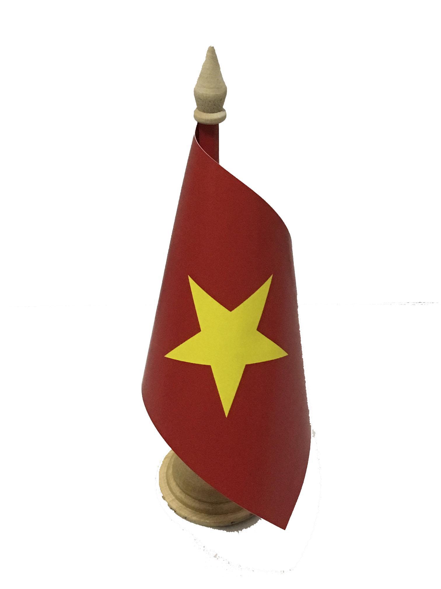 Miniatura Bandeira De Mesa Do Vietnã